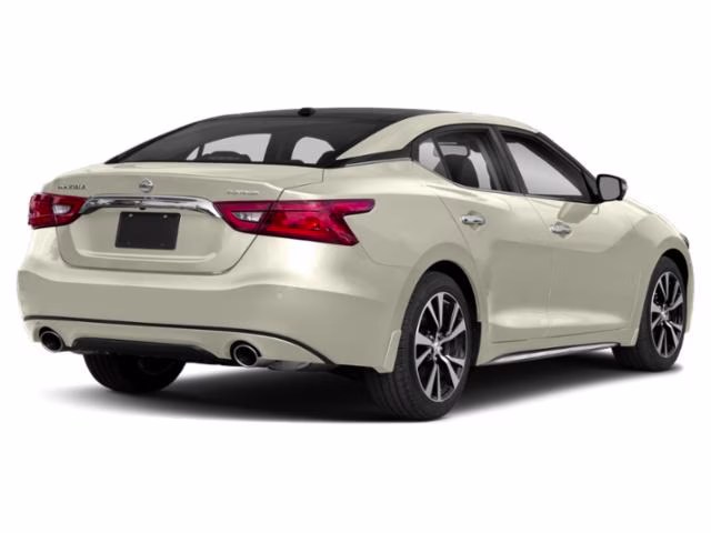 2018 White Nissan Maxima FWD Sedan