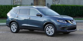 2015 Cayenne Red Pearl Nissan Rogue SV FWD SUV