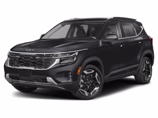 2026 Fusion Black Kia Seltos SX AWD SUV