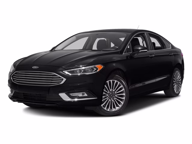 2017 Shadow Black Ford Fusion Titanium FWD Sedan