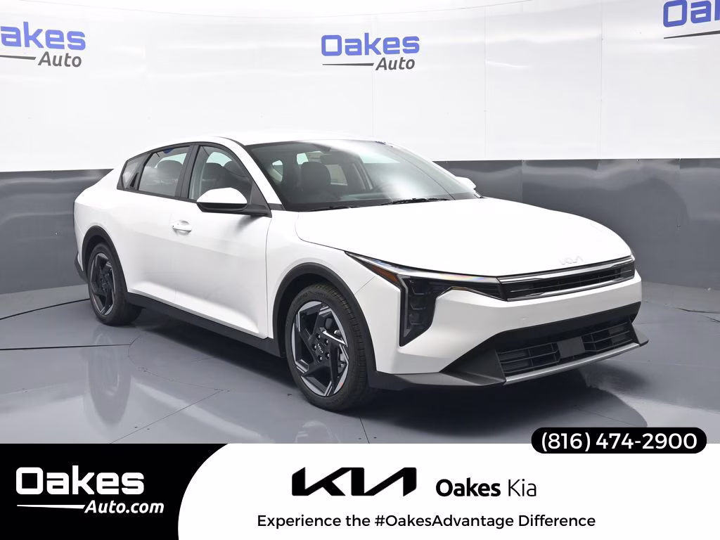2026 Snow White Pearl Kia K4 EX FWD Sedan