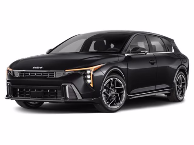 2026 Aurora Black Pearl Kia K4 GT-Line FWD Hatchback