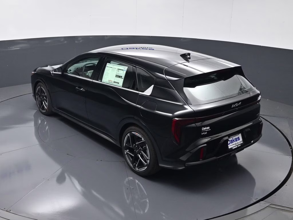 2026 Aurora Black Pearl Kia K4 GT-Line FWD Hatchback