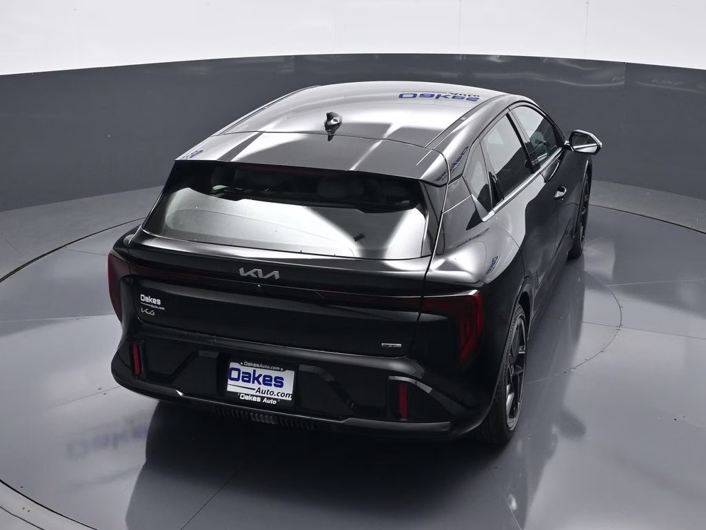 2026 Aurora Black Pearl Kia K4 GT-Line FWD Hatchback
