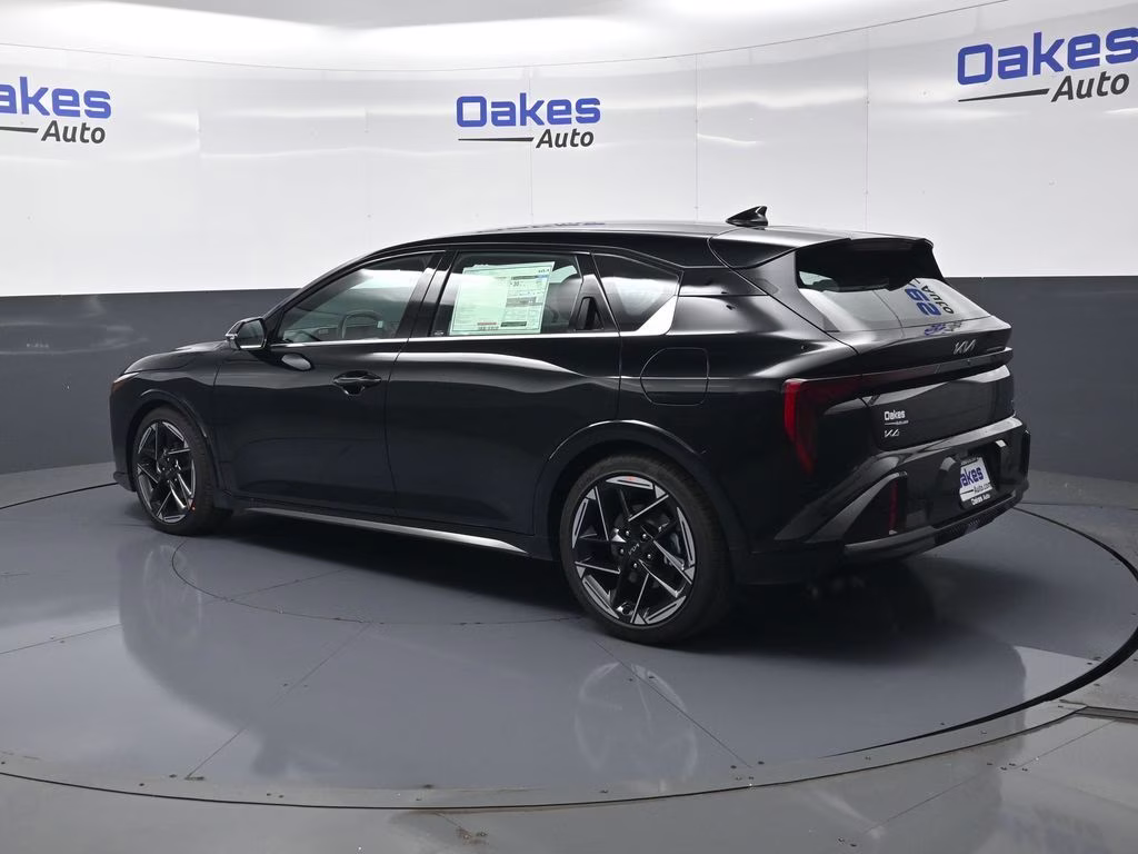 2026 Aurora Black Pearl Kia K4 GT-Line FWD Hatchback