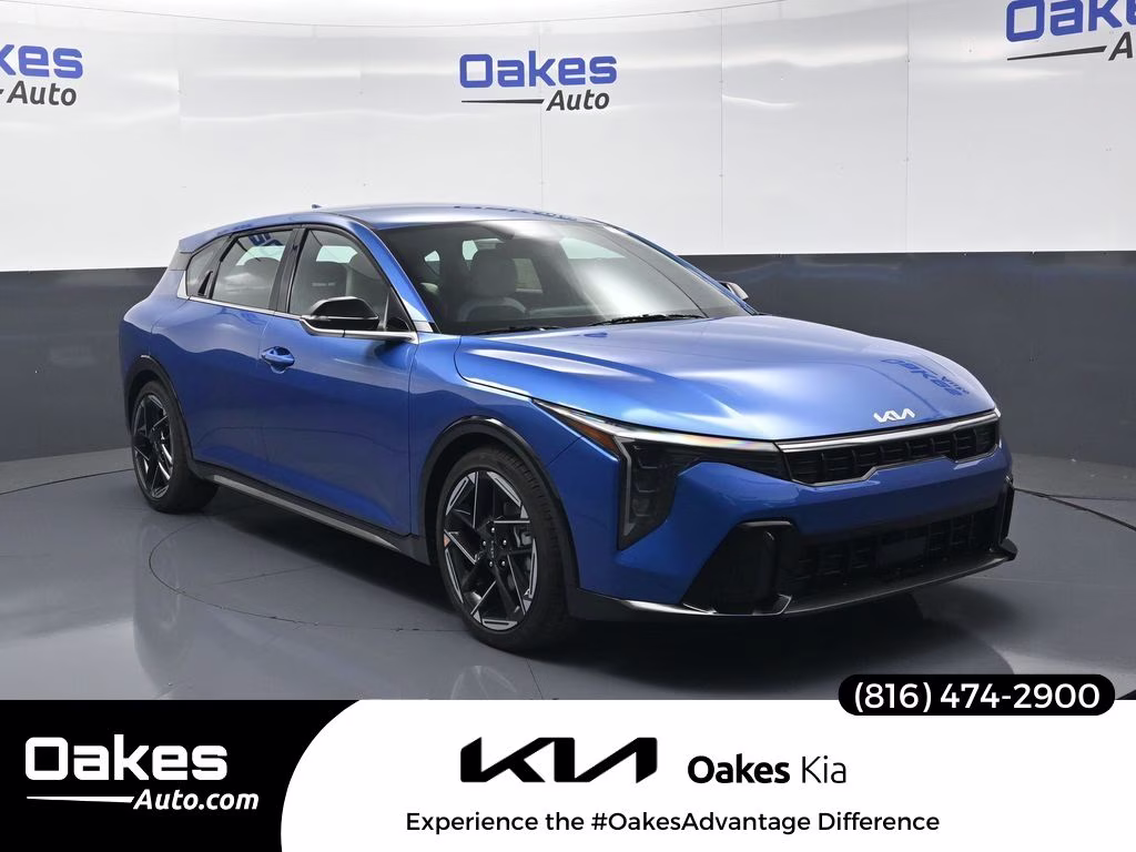 2026 Wave Blue Kia K4 GT-Line FWD Hatchback