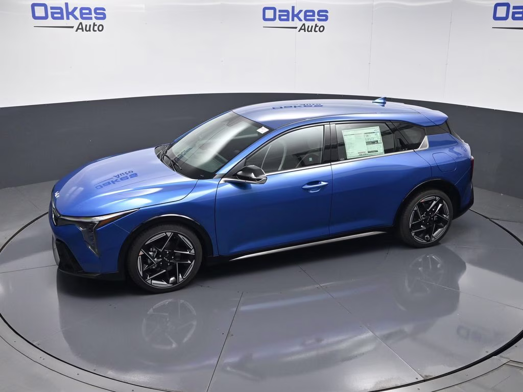 2026 Wave Blue Kia K4 GT-Line FWD Hatchback