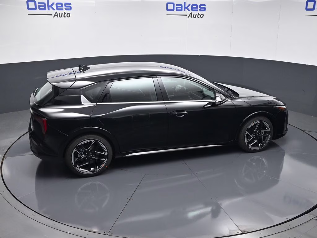 2026 Aurora Black Pearl Kia K4 GT-Line FWD Hatchback