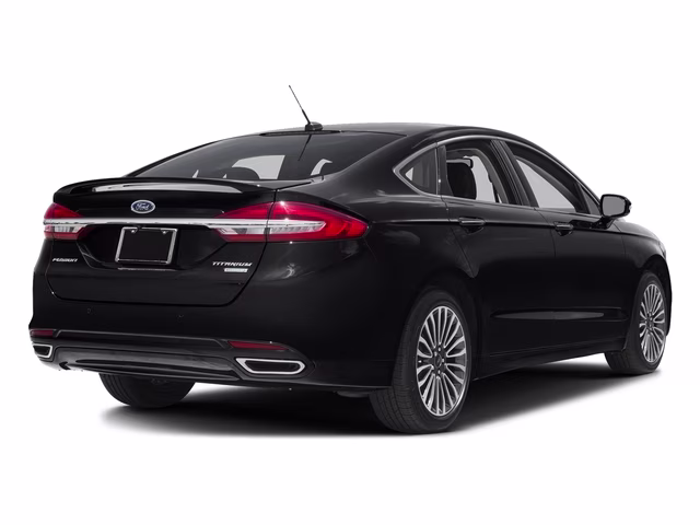 2017 Shadow Black Ford Fusion Titanium FWD Sedan