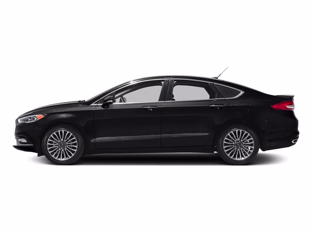 2017 Shadow Black Ford Fusion Titanium FWD Sedan