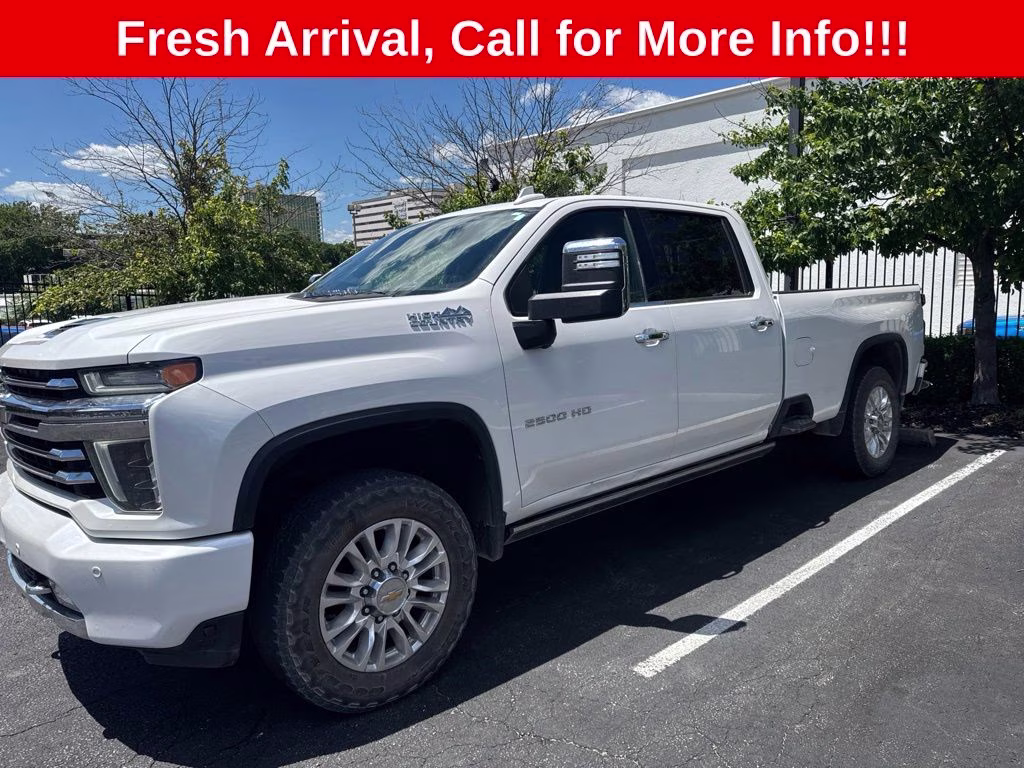 2022 Pearl Chevrolet Silverado 2500HD High Country 4X4 Truck