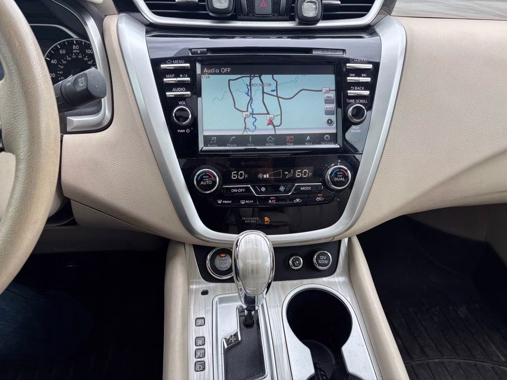 2015 Pearl White Nissan Murano Platinum AWD SUV