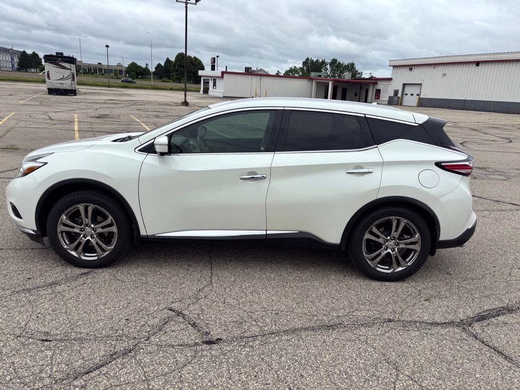 2015 Pearl White Nissan Murano Platinum AWD SUV