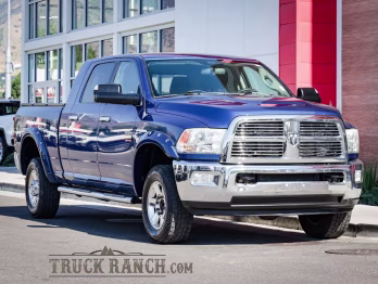 2010 Deep Water Blue Pearlcoat/Black CC Dodge 2500 SLT 4X4 Truck