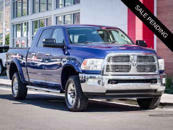 2010 Deep Water Blue Pearlcoat/Black CC Dodge 2500 SLT 4X4 Truck