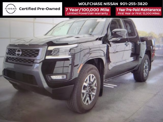 2025 Super Black Nissan Frontier SL RWD Truck