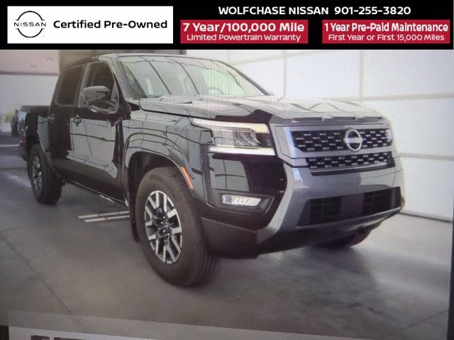 2025 Super Black Nissan Frontier SL RWD Truck