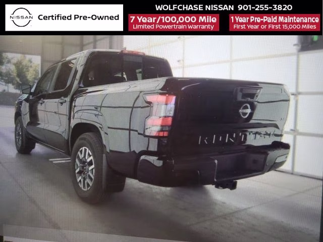 2025 Super Black Nissan Frontier SL RWD Truck