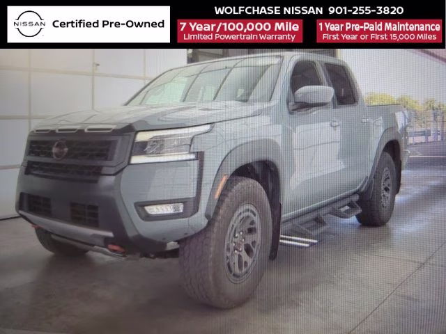 2025 Boulder Gray Pearl Nissan Frontier PRO-4X 4X4 Truck