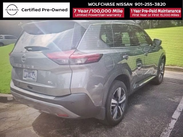 2023 Gun Metallic Nissan Rogue SL FWD SUV