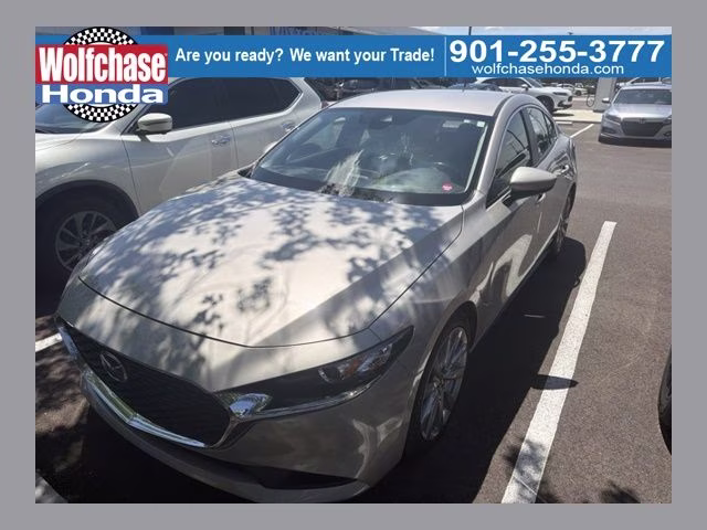 2023 Platinum Quartz Metallic Mazda Mazda3 2.5 S Select Package FWD Sedan