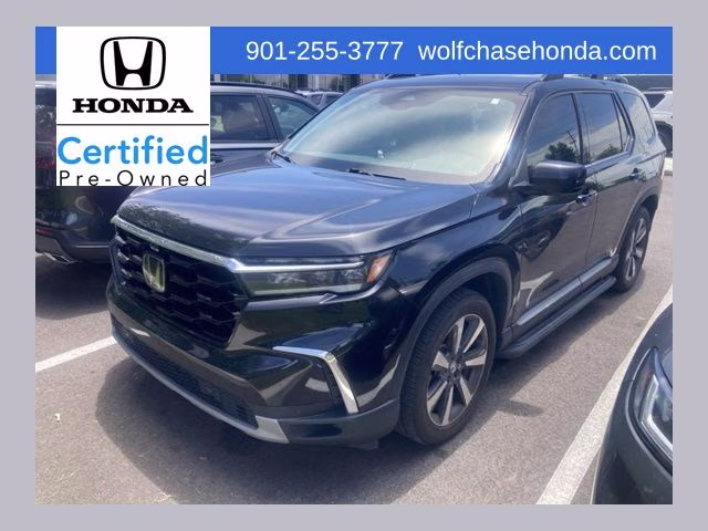 2023 Crystal Black Pearl Honda Pilot Elite AWD SUV