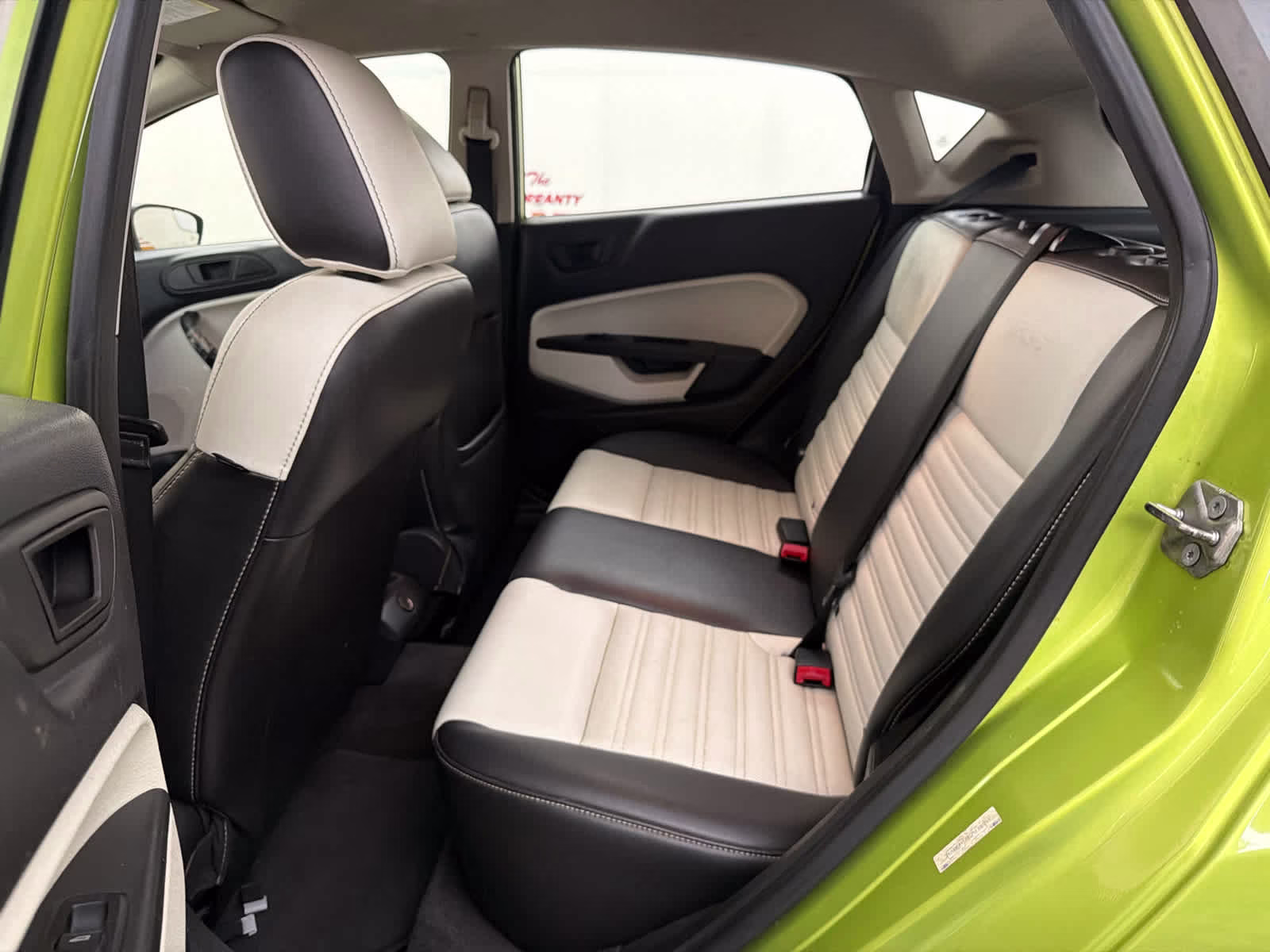 2012 Lime Squeeze Metallic Ford Fiesta SES FWD Sedan