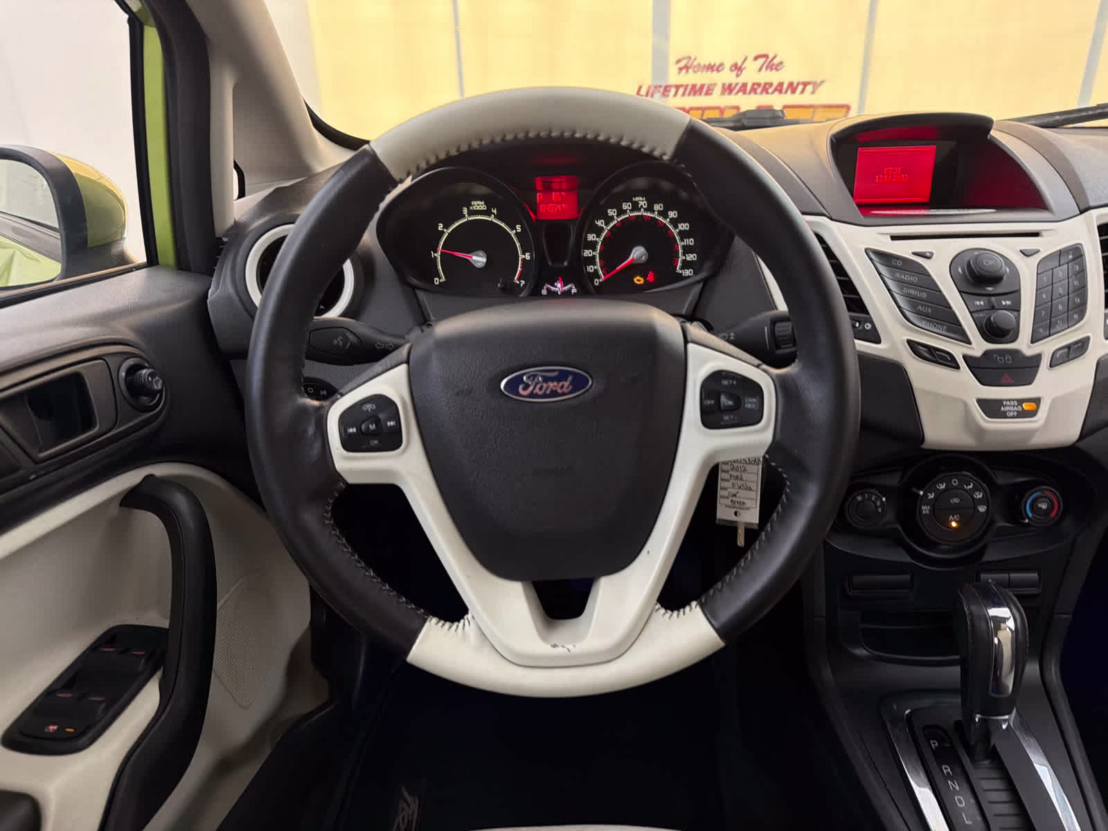 2012 Lime Squeeze Metallic Ford Fiesta SES FWD Sedan