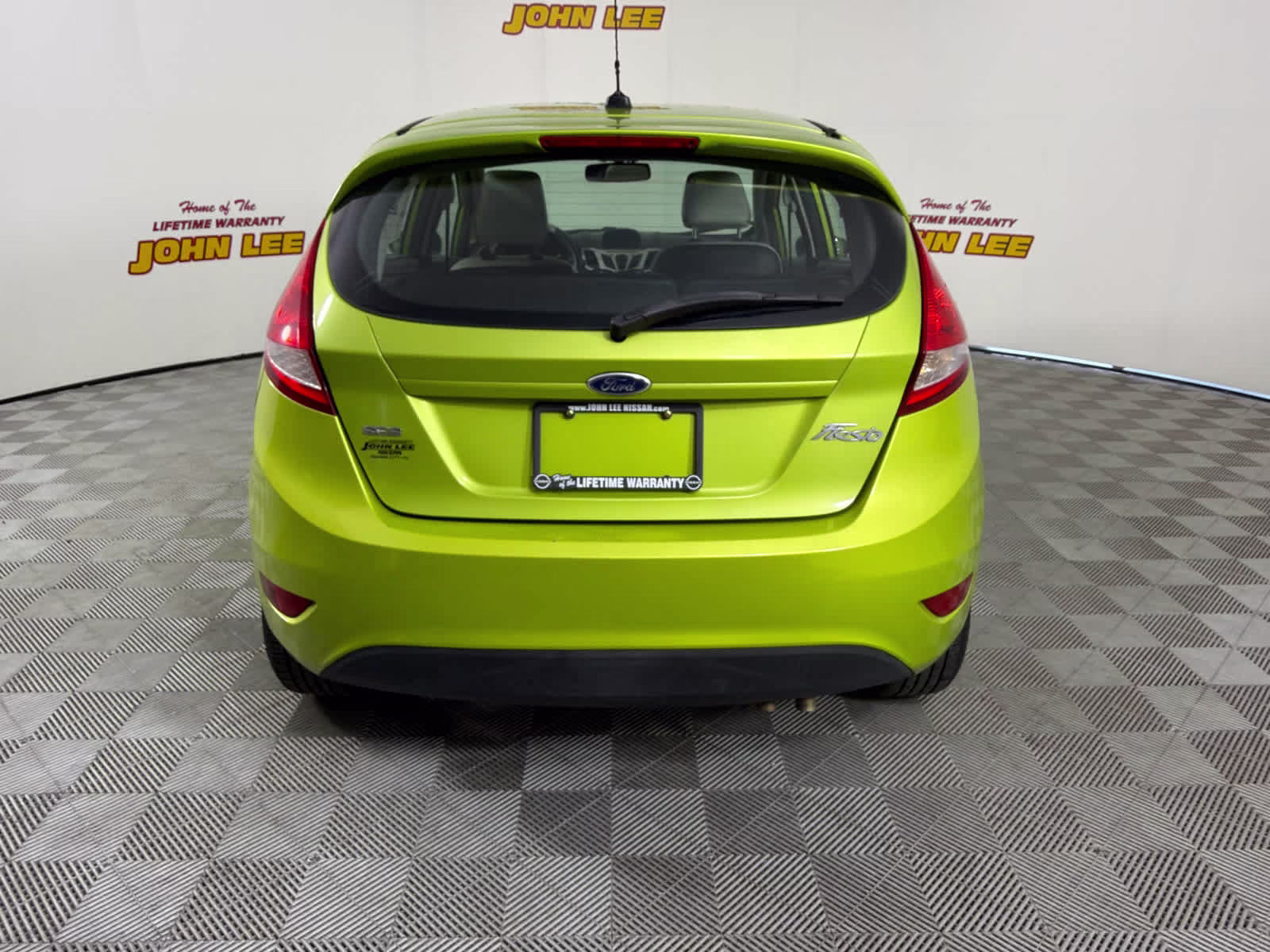 2012 Lime Squeeze Metallic Ford Fiesta SES FWD Sedan
