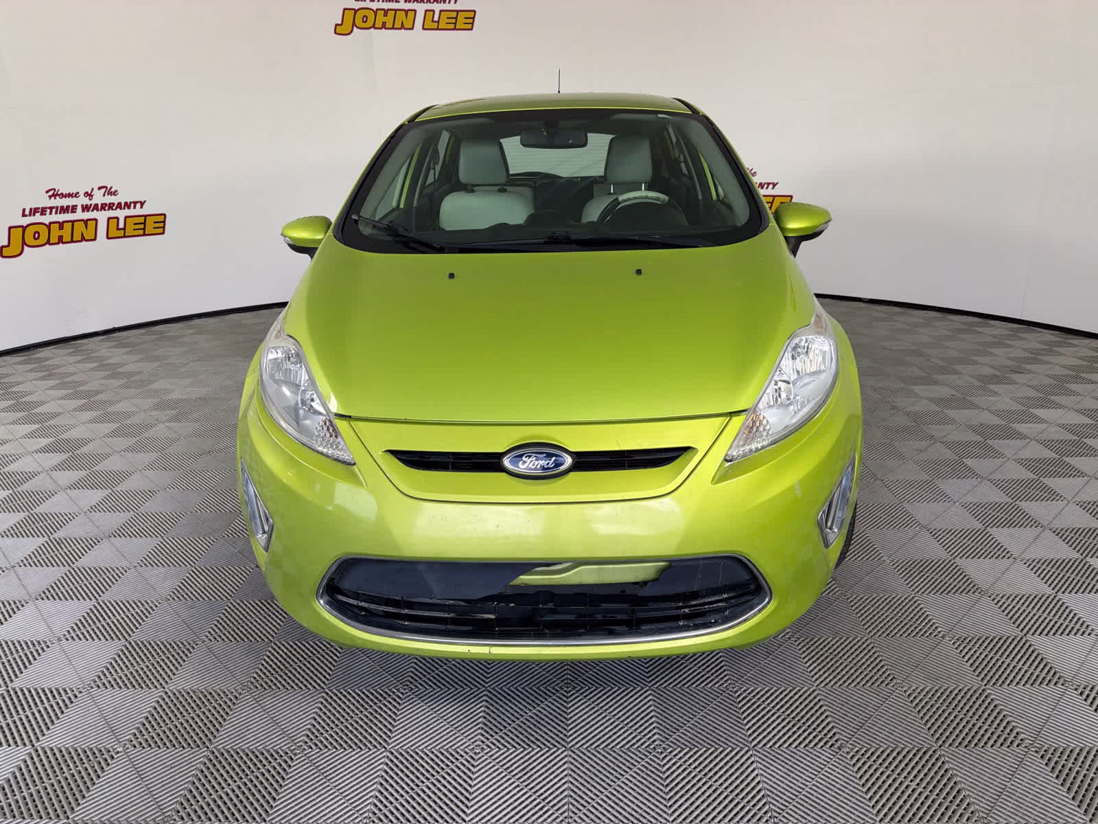 2012 Lime Squeeze Metallic Ford Fiesta SES FWD Sedan