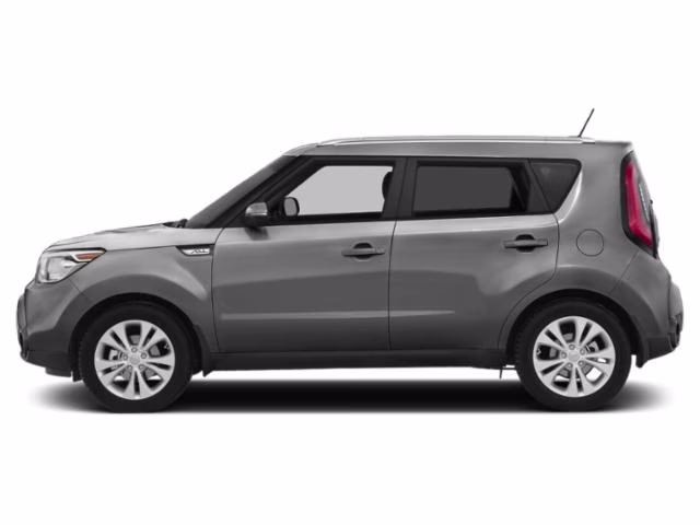 2015 Bright Silver Kia Soul + FWD