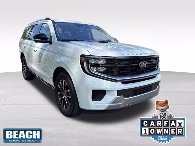 2025 Oxford White Ford Expedition Platinum 4X4 SUV