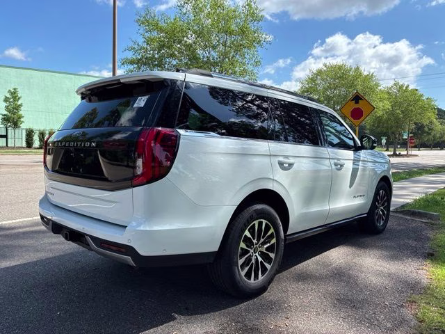 2025 Oxford White Ford Expedition Platinum 4X4 SUV