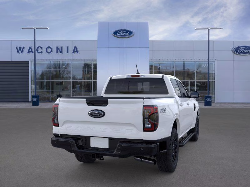 2025 Oxford White Ford Ranger Lariat 4X4 Truck
