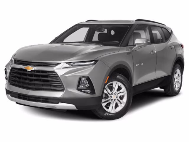 2020 Silver Ice Metallic Chevrolet Blazer LT FWD SUV