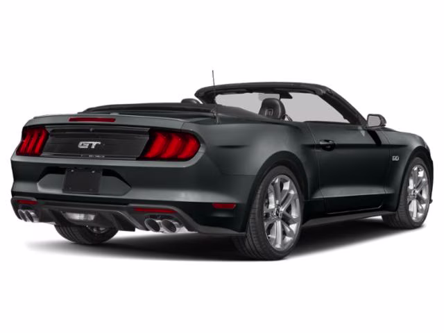 2021 Shadow Black Ford Mustang GT Premium RWD Convertible