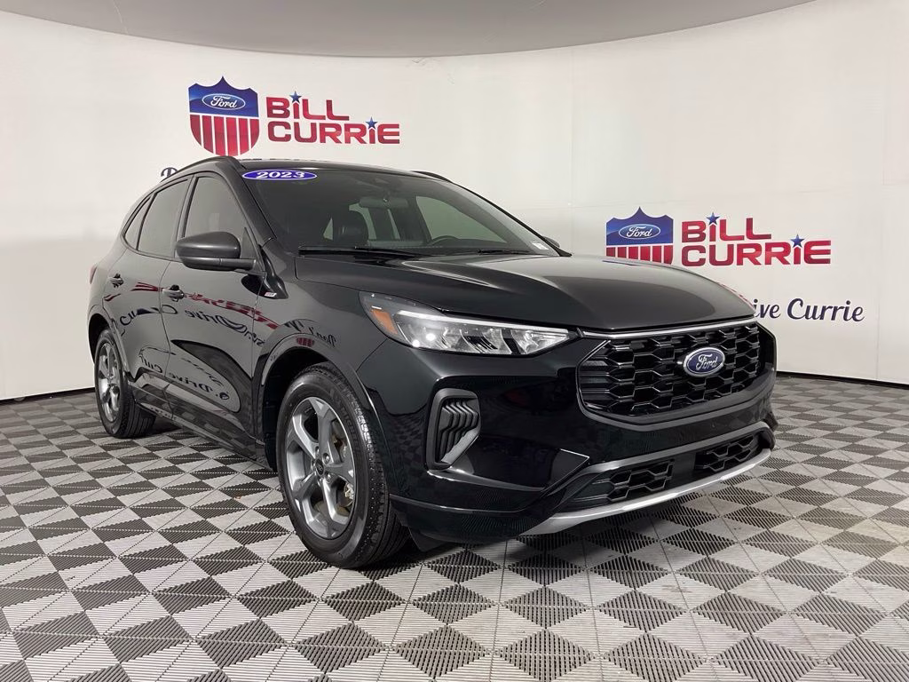 2023 Black Metallic Ford Escape ST-Line FWD SUV