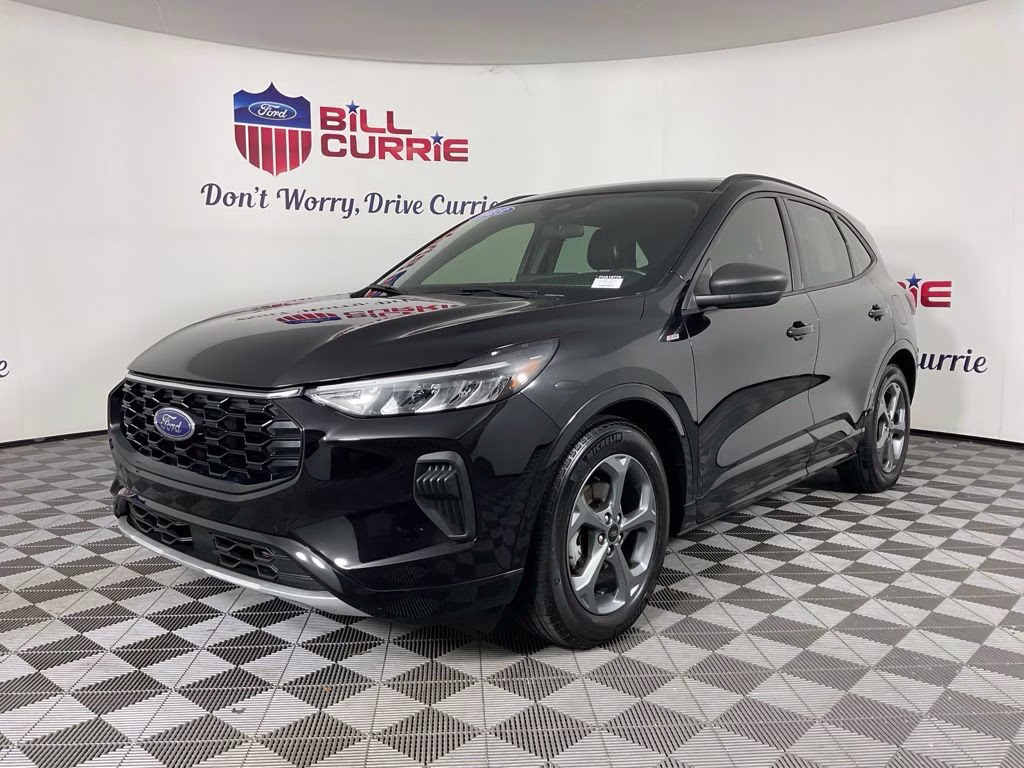 2023 Black Metallic Ford Escape ST-Line FWD SUV