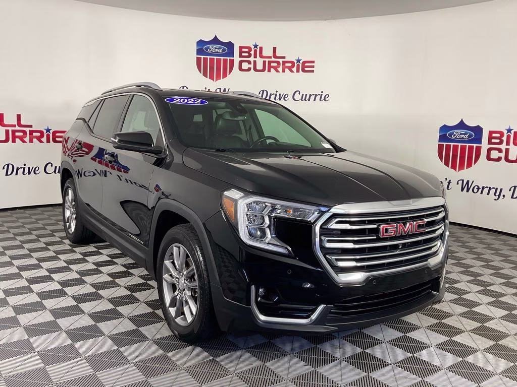2022 Ebony Twilight Metallic GMC Terrain SLT AWD SUV