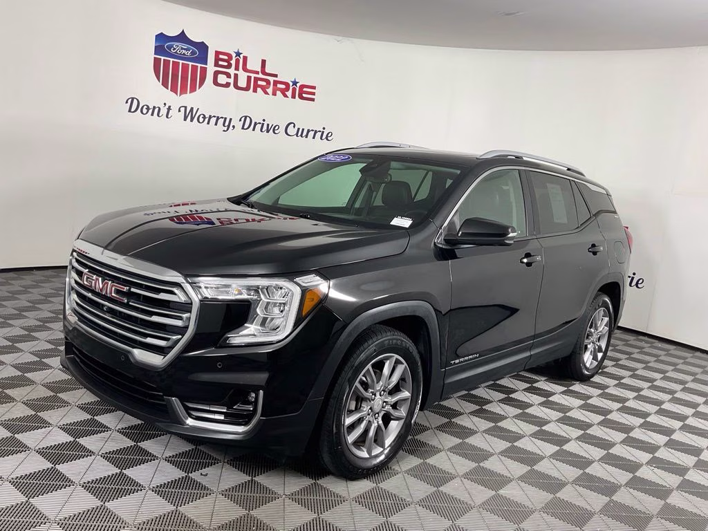 2022 Ebony Twilight Metallic GMC Terrain SLT AWD SUV