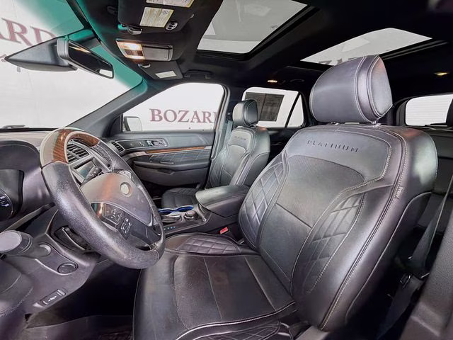 2017 Ruby Red Metallic Ford Explorer Platinum 4X4 SUV