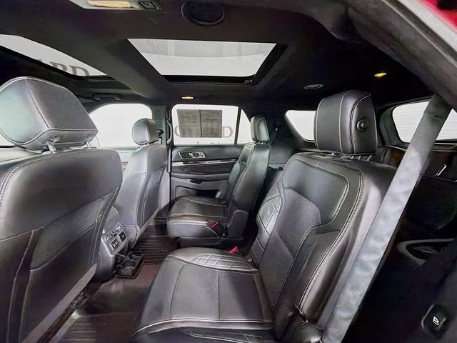 2017 Ruby Red Metallic Ford Explorer Platinum 4X4 SUV