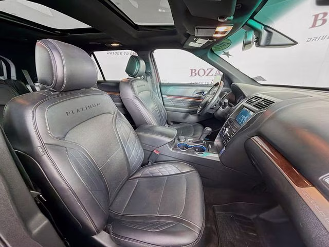 2017 Ruby Red Metallic Ford Explorer Platinum 4X4 SUV