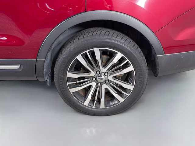 2017 Ruby Red Metallic Ford Explorer Platinum 4X4 SUV