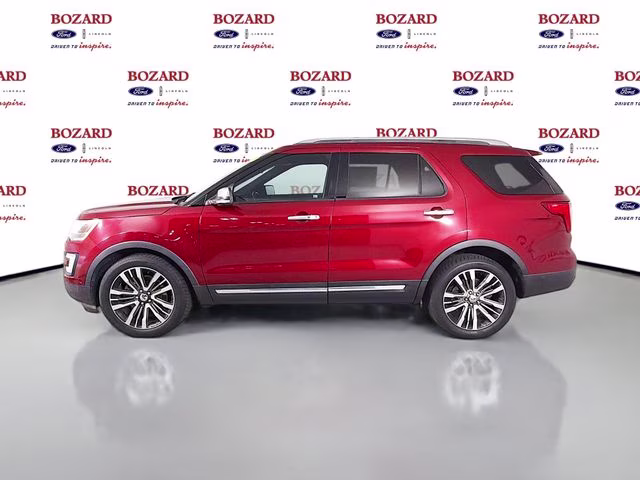 2017 Ruby Red Metallic Ford Explorer Platinum 4X4 SUV