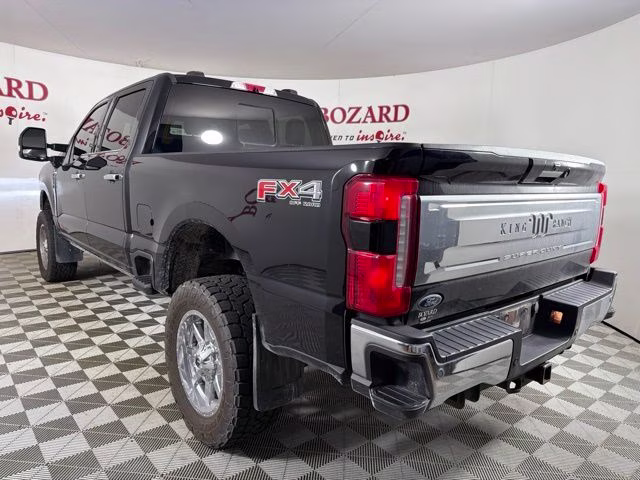 2024 Black Metallic Ford Super Duty F-350 SRW King Ranch 4X4 Truck