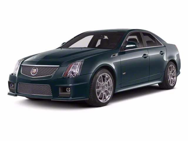 2010 Thunder Gray ChromaFlair Cadillac CTS-V Base RWD Sedan