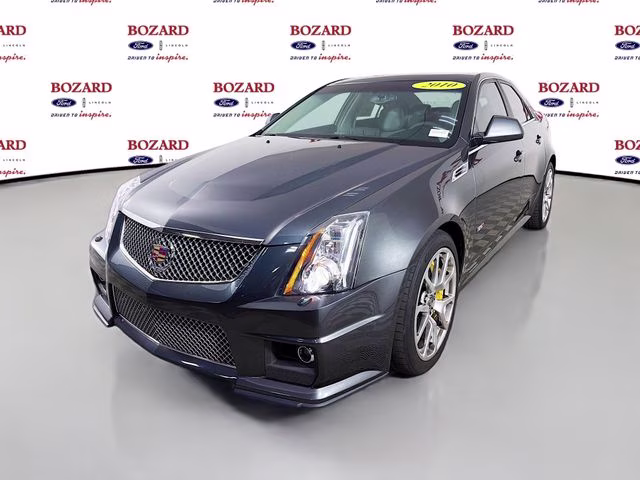 2010 Thunder Gray ChromaFlair Cadillac CTS-V Base RWD Sedan