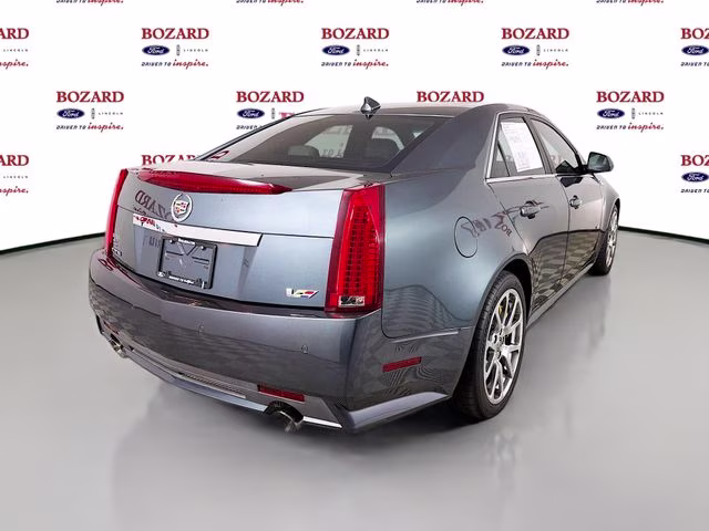 2010 Thunder Gray ChromaFlair Cadillac CTS-V Base RWD Sedan