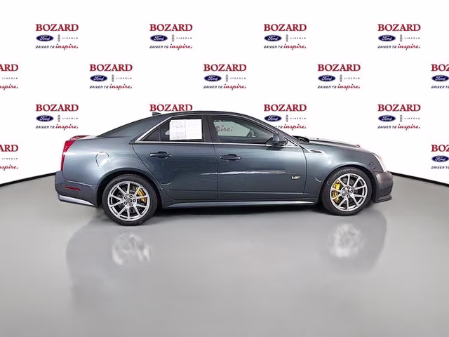 2010 Thunder Gray ChromaFlair Cadillac CTS-V Base RWD Sedan